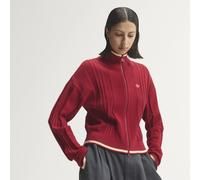 CABLE KNIT FIREBIRD TRACK TOP