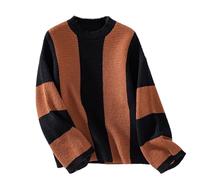 Cable Knit Jumpers Women UK Clearance Chunky Knit Jumpers Ladies Sweater Casual Printed Knitted Jumpers Lightweight Knit Tops Long Sleeve Pullover Loose Knitwear Ladies Jumpers