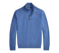Cable-Knit Quarter-Zip Jumper - male - Polo Ralph Lauren - Zip-throughs - Blue - M - Sweatshirts & Hoodies M