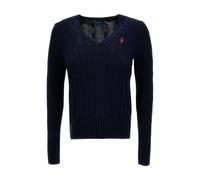 Sweater POLO RALPH LAUREN Woman color Navy - Size: L - female