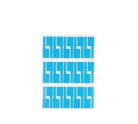 Cable labelling， A4 Network Cable Labels Sticker Colorful Waterproof Self Adhesive Wire for Electrical Cables Organize(Blue 5sheet)