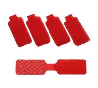 Cable Labelling， Colorful Waterproof Self Adhesive Wire Labels Network Sticker for Electrical Cables Organize(Red Unwritable)