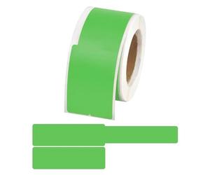 Cable Labels, 100 Self-Adhesive Waterproof Marking Tags for Wire, Laser Printer Stickers, 25 x 38+40mm
