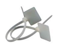 Cable Labels, 11cm White Write-On Cable Label Zip Ties Pack of 50 Or 100(100PCS)