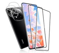 Cable Leader 2 + 2 Pieces for Tempered Glass for Xiaomi Redmi Note 14 Pro Plus Screen Protector & Camera Protection Film, 3D Protective Glass Film for Redmi Note 14 Pro Plus, Anti-Dust Shatterproof