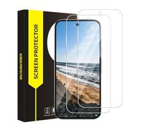 Cable Leader 2 pieces for tempered glass for Google Pixel 10/10 Pro 5G film | 2.5D Round Edge Case Friendly Fingerprint ID HD Clear Crystal Clear Sensitive Touch 9H Hardness Bumper Anti-Scratch