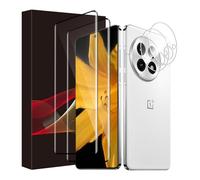 Cable Leader Pack of 2 + 2 Screen Protectors for Oneplus 13 5G, 0.33 mm 3D Full Coverage HD Clear Anti-Dust Anti-Scratch Free from Scratches Oneplus 13 Film