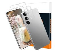 Cable Leader Pack of 2 + 2 Screen Protectors for Samsung Galaxy S25 5G, Camera Protection, 9H Hardness, 2.5D Edge, Sensitive Protective Glass, No Bubbles, 0.33 mm HD Clear View Samsung S25 Screen