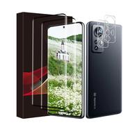 Cable Leader Pack of 2 + 2 Screen Protectors for Xiaomi 12/12X 5G, 9H Hardness, Shatter-Proof, Durable Xiaomi 12 Screen Protector, 3D Ultra Resistant Crystal Clear Xiaomi 12X Protective Glass