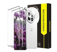 Cable Leader Pack of 2 + 2 Tempered Glass Screen Protectors for Oneplus 13 5G, 3D Full Coverage, Free from Scratches, Bumper, HD Clear, Anti-Bubble, High Resolution, Oneplus 13 Protective Glass