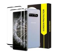 Cable Leader Pack of 2 + 2 Tempered Glass Screen Protectors for Samsung Galaxy S10, 0.33 mm Scratch-Resistant Anti-Scratch Samsung S10 Tempered Glass Protection, 3D 9H Hardness, Free from Scratches