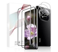 Cable Leader Pack of 2 + 2 Tempered Glass Screen Protectors for Xiaomi Redmi Note 14 Pro Plus 5G, 3D Ultra Clear Crystal Clear Note 14 Pro Plus Film, 9H Hardness Anti-Scratch Xiaomi Note 14 Pro Plus