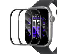 Cable Leader Pack of 2 Screen Protectors for Apple Watch Series 10 42 mm, Full Cover Anti-Scratch Ultra HD Bubble-Free Apple Watch 42 mm Protective Glass, Precise Fit iWatch 10 42 mm Screen Protector