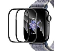 Cable Leader Pack of 2 Screen Protectors for Apple Watch Series 10 42 mm, HD Transparent No Air Bubbles Anti-Scratch Apple Watch 42 mm Protective Glass, 3D Curved iWatch 42 mm Screen Protector