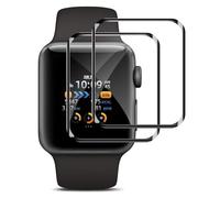 Cable Leader Pack of 2 Screen Protectors for Apple Watch Series 4/5/6/SE 44 mm, Ultra HD 3D Full Coverage Anti-Oil Apple Watch 44 mm Screen Protector, Ultra Thin Anti-Scratch iWatch 44 mm Glass Film