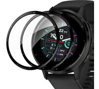 Cable Leader Pack of 2 Screen Protectors for Garmin Venu 4 41 mm, HD Clear No-Bubble Anti-Fingerprint Venu 4 41 mm Screen Protector, 3D Curved Ultra Resistant Anti-Dust Anti-Shock Protective Glass