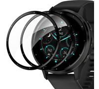 Cable Leader Pack of 2 Screen Protectors for Garmin Venu 4 41 mm, Ultra HD Anti-Scratch Free from Dust Venu 4 41 mm Screen Protector, 3D Curved Without Edge Removal, Perfect Fit, Anti-Bubble