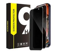 Cable Leader Pack of 2 Screen Protectors for iPhone 17/17 Pro 6.3 Inch Privacy Screen, 9H Hardness Privacy Film, 2.5D No Bubbles, 0.33 mm Privacy Anti-Spy iPhone 17 Pro Screen Protector