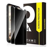 Cable Leader Pack of 2 Screen Protectors for Tempered Glass for iPhone 11 / XR Privacy Screen Protector, 9H Hardness, Anti-Scratch, No Air Bubbles, Anti-Spy iPhone 11 Protective Glass, 2.5D Edge