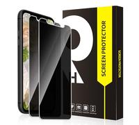 Cable Leader Pack of 2 Screen Protectors for Tempered Glass for iPhone 11 / XR Privacy Screen Protector, 9H Hardness, Scratch-Resistant, Bubble-Free, Anti-Spy iPhone 11 Protective Glass, 2.5D Edge