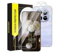 Cable Leader Pack of 2 Screen Protectors for Xiaomi Redmi Note 15 Pro 5G, +2 Camera Protection, 9H Hardness, 3D Edge, Bubble-Free Protective Glass, Sensitive Touch, HD Clear Redmi Note 15 Pro Screen