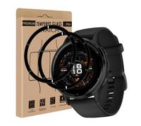 Cable Leader Pack of 2 Tempered Glass Screen Protectors for Garmin Venu 2 Film, 3D Full Protection TPU Scratch Protection Screen Film, Sensitive Touch, Anti-Dust, HD, No Bubbles Garmin Venu 2 Screen