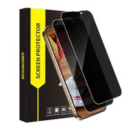 Cable Leader Pack of 2 Tempered Glass Screen Protectors for iPhone 16 Pro 5G Privacy Screen, 2.5D Edge, Sensitive Touch, Bubble-Free, Scratch-Resistant Privacy Film, Privacy Anti-Spy iPhone 16 Pro