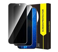 Cable Leader Pack of 2 Tempered Glass Screen Protectors for iPhone 16 Pro Max 5G, Privacy Screen Protector, Bubble-Free, Touch Sensitive, Anti Spy iPhone 16 Pro Max Anti-Spy Privacy Protective Glass