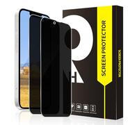 Cable Leader Pack of 2 Tempered Glass Screen Protectors for iPhone 16e Privacy Screen Protector, 2.5D Edge Anti-Scratch 9H Hardness Anti-Spy 16e Protective Glass, Easy Installation Case-Friendly