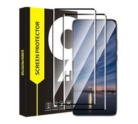 Cable Leader Pack of 2 Tempered Glass Screen Protectors for Motorola Moto Edge 50 Neo 5G, 3D Full Coverage, Fingerprint ID, High Clarity, 9H Hardness, Free from Scratches, Bumper Motorola Edge 50 Neo