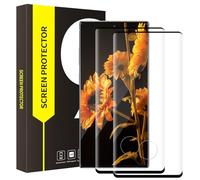 Cable Leader Pack of 2 Tempered Glass Screen Protectors for Samsung Galaxy Note 10 Plus, Sensitive Touch, 9H Hardness, No Bubbles Protective Glass, 3D Round Edges, Ultra Clear Samsung Note 10 Plus