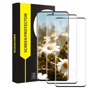 Cable Leader Pack of 2 Tempered Glass Screen Protectors for Samsung Galaxy S20 Ultra 5G Screen Protector, 3D Full Protection, 9H Hardness Tempered Protective Glass, Bubble-Free, Anti-Oil, HD Clear S20