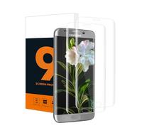 Cable Leader Pack of 2 Tempered Glass Screen Protectors for Samsung Galaxy S7 Edge, Anti-Bubble, Anti-Oil, 9H Hardness, 3D Full Coverage, Sensitive Touch, Anti-Bubble, HD Clear Samsung S7 Edge Screen