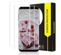 Cable Leader Pack of 2 Tempered Glass Screen Protectors for Samsung Galaxy S8 Plus, 3D Round Edges, 9H Hardness, Sensitive Touch Protective Glass, Bubble-Free, HD Clear Samsung S8 Plus Screen
