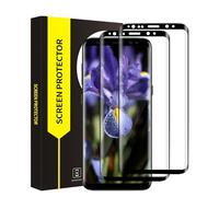 Cable Leader Pack of 2 Tempered Glass Screen Protectors for Samsung Galaxy S9 Plus, 3D Full Coverage, 9H Hardness, Unbreakable Samsung S9 Plus Film, Ultra Clear, No Air Bubbles, S9 Plus Protective