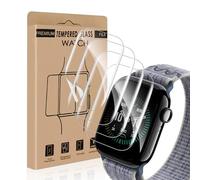 Cable Leader Pack of 4 Screen Protectors for Apple Watch Series 10 42 mm, Soft TPU, Scratch-Resistant, No Bubbles, Waterproof, Sensitive Touch, Ultra Clear Screen Protector for iWatch 10 42 mm