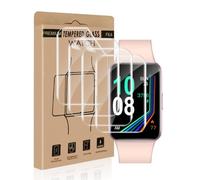 Cable Leader Pack of 4 Screen Protectors for Samsung Galaxy Fit 3, Flexible TPU Protective Glass, Anti-Scratch, No Bubbles, Sensitive Touch, HD Clear Samsung Galaxy Fit 3 Screen Protector