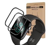 Cable Leader Screen Protector for Apple Watch Series 10 46 mm Protective Glass, 3D Full Cover Screen Protector, No Bubbles, 0.15 mm Free from Scratches, Pack of 2 HD Apple Watch 46 mm Screen Protector