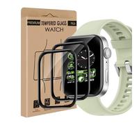 Cable Leader Screen Protector for Huawei Watch Fit 3, Pack of 2, Anti-Bubble Screen Protector, Sensitive Touch, Waterproof, Scratch-Resistant, High Definition Huawei Watch Fit 3 Screen Protector