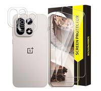 Cable Leader Screen Protector for Oneplus 15 5G Screen Protector, 2.5D Edge, 9H Hardness, Scratch-Resistant, High Sensitivity, HD No Bubbles Oneplus 15 Screen Protector + Camera Protection (2 + 2