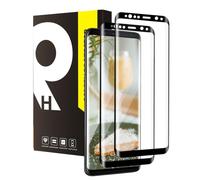 Cable Leader Screen Protector for Samsung Galaxy S9 Plus Screen Protector, 3D Full Coverage Protective Glass, 9H Hardness, Scratch-Resistant, Bubble-Free, Pack of 2 HD Sensitivity S9 Plus Screen