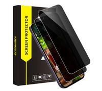 Cable Leader Tempered Glass Screen Protector for iPhone 14/13/13 Pro 6.1 Inch Privacy Screen, 9H Hardness Privacy Film, 2.5D Edge Privacy Anti-Spy iPhone 14 Screen Protector Privacy Film (Pack of 2)