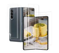 Cable Leader Tempered Glass Screen Protector for Samsung Galaxy Z Fold 5 5G Film, 3D Scratch-Resistant Screen Film, Bubble-Free, Anti-Dust, (2+2) HD High Sensitivity Z Fold 5 Screen Protector + Back