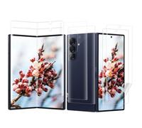 Cable Leader Tempered Glass Screen Protector for Samsung Galaxy Z Fold 7 5G Film, Full 3D Bubble-Free, 2+2 TPU Free from Scratches, Screen Protector + Back Protection, HD Touch Accuracy Z Fold 7