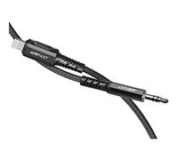 Cable Lightning to mini jack 3,5mm Acefast C1-06 1.2m (black)