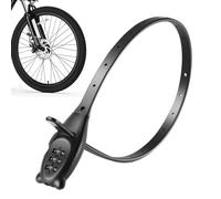 Cable lock, bicycle lock for helmet with number combination, security fitting, theft protection for door, pram, ski, refrigerator, skateboard, scooter
