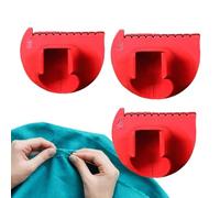 Cable Lock | Template Edge Stitching 2/3/4 mm Quilting, Multifunction Finger Gauge for Necks Cuffs and Curved Seams