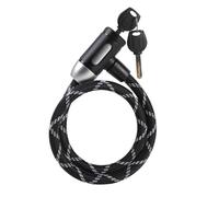 Cable Lock - Water-Resistant Scooter Cable - Anti-Cut Rustproof Bike Lock for Outdoor Travel Road Trip Camping Motorcycle Biking Mountain Trail School Scooter