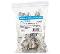 LogiLink® MP0003 Modular Plug CAT5e Shielded 100 pcs