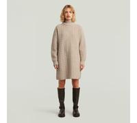 Cable Loose Knit Dress - Multi color - Women S